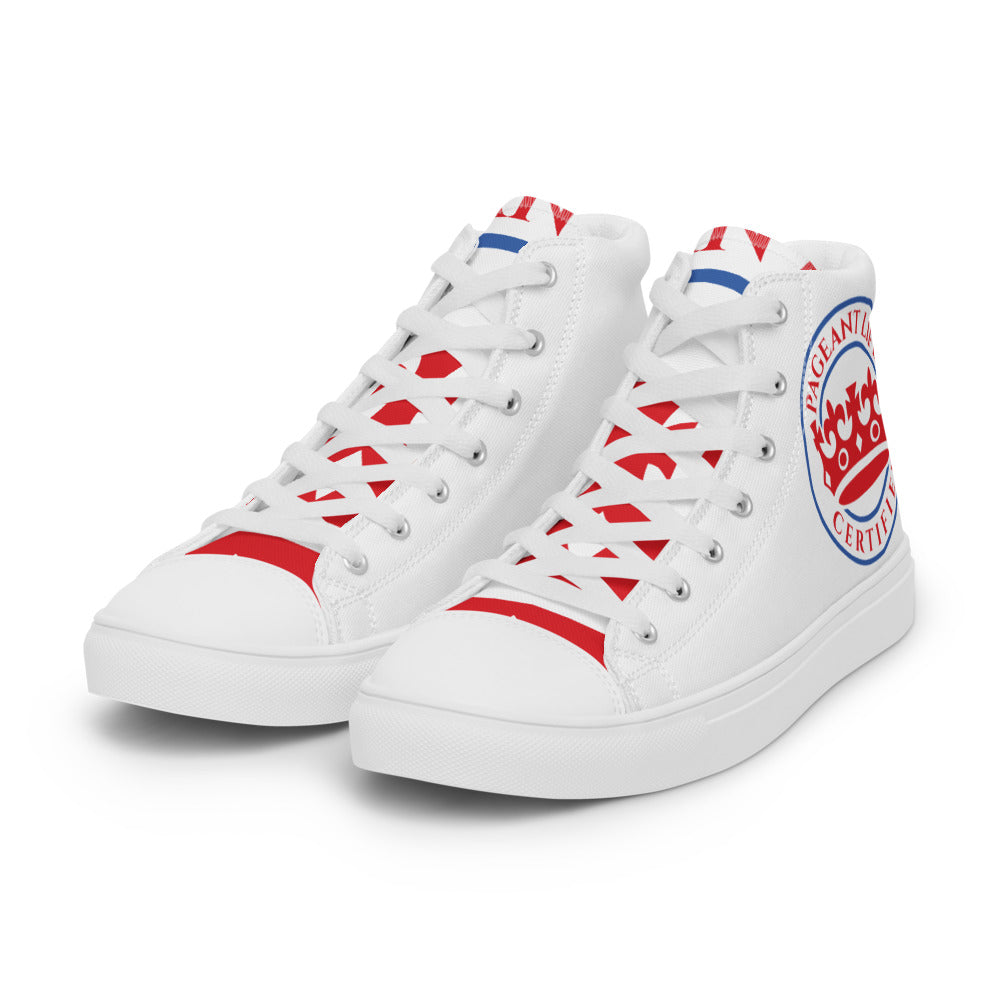 All American Pageant Life Certified Men’s high top canvas shoes