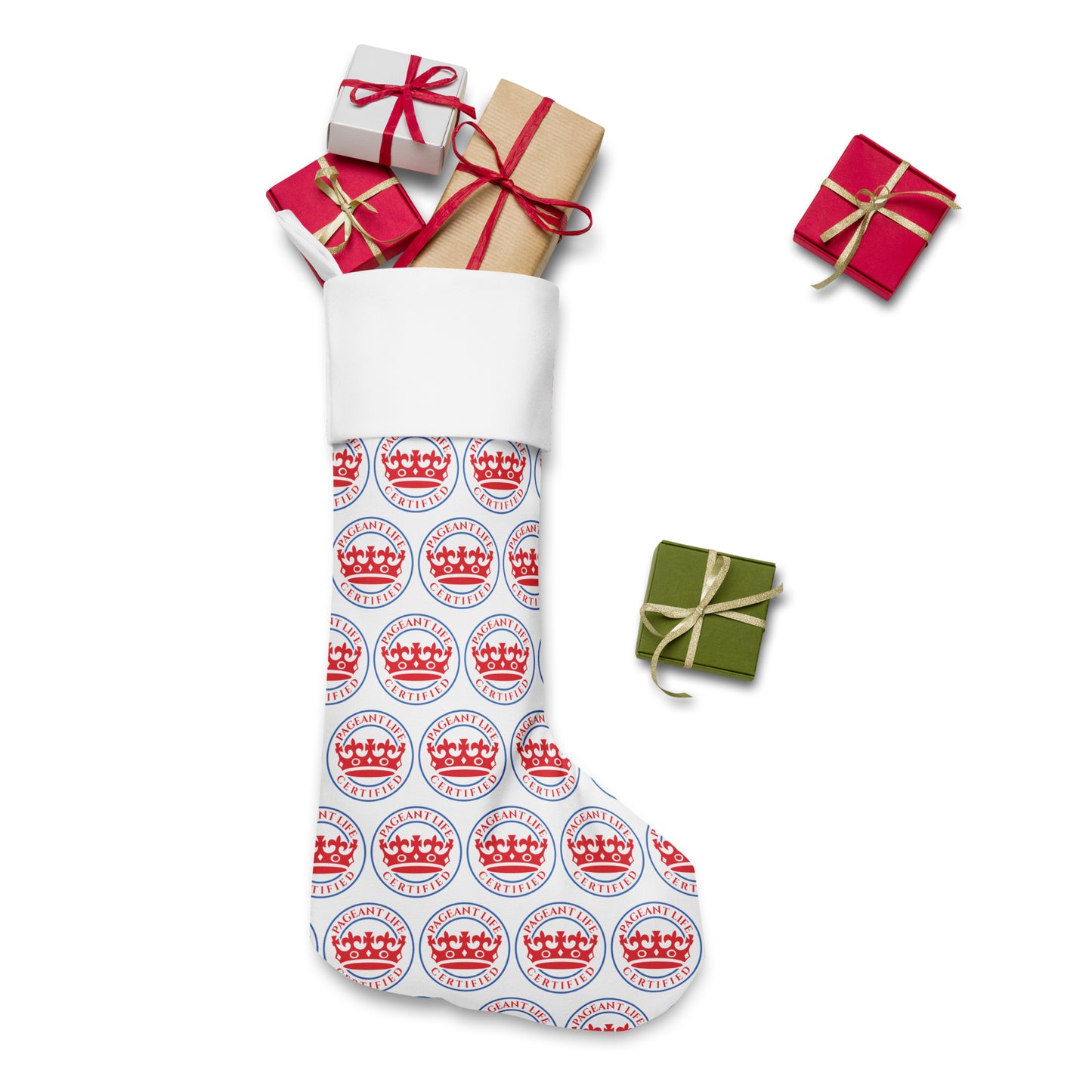 All American Pageant Life Certified Christmas stocking