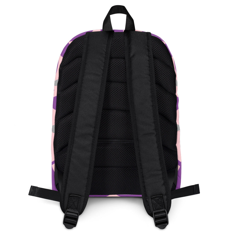 Pink and Purple Pageant Life Certified Backpack