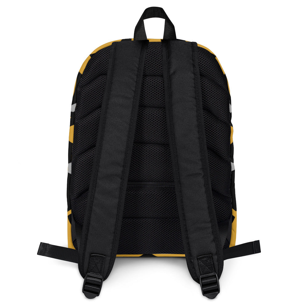 Black and Gold Pageant Life Certified Backpack