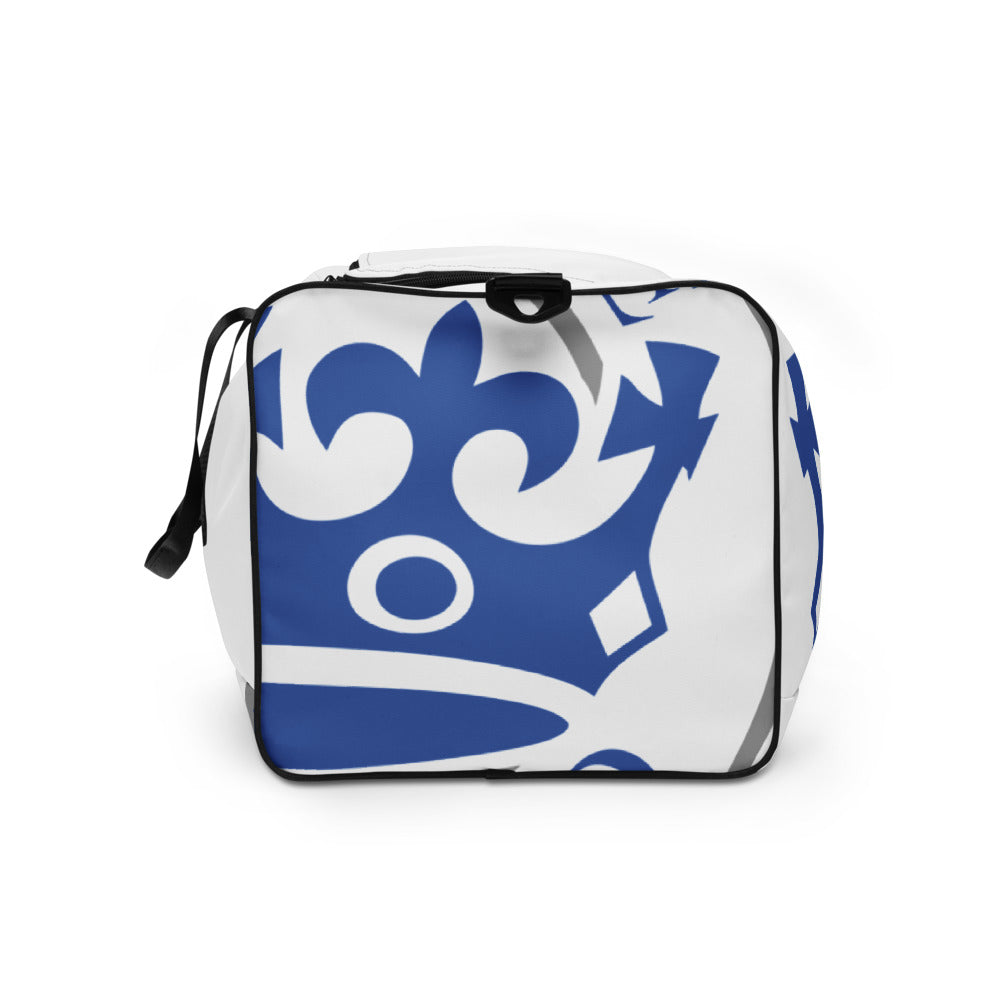 Blue and White Pageant Life Certified Duffle bag