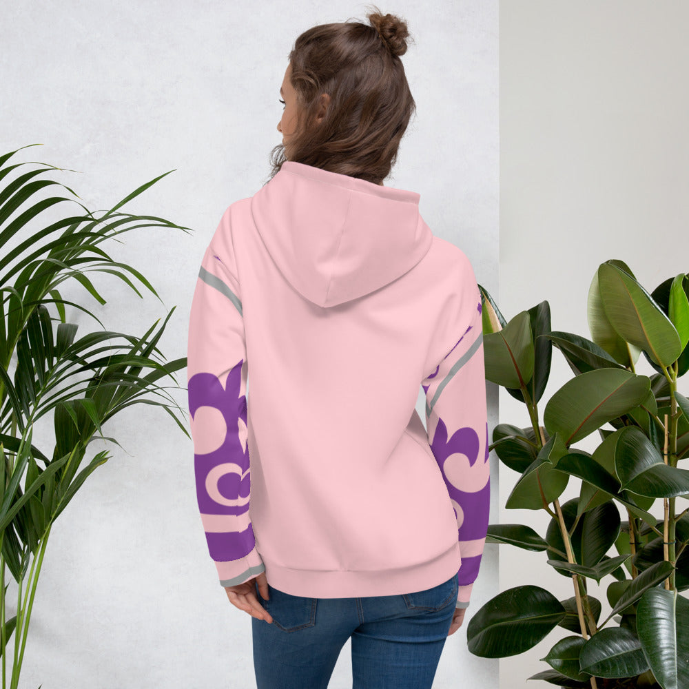 Pink and Purple Pageant Life Certified Unisex Hoodie