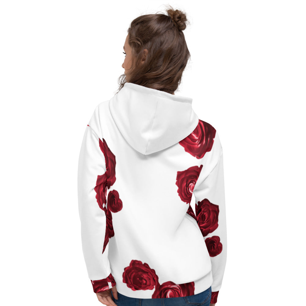 Limited Edition Rose and Gold/White Unisex Hoodie