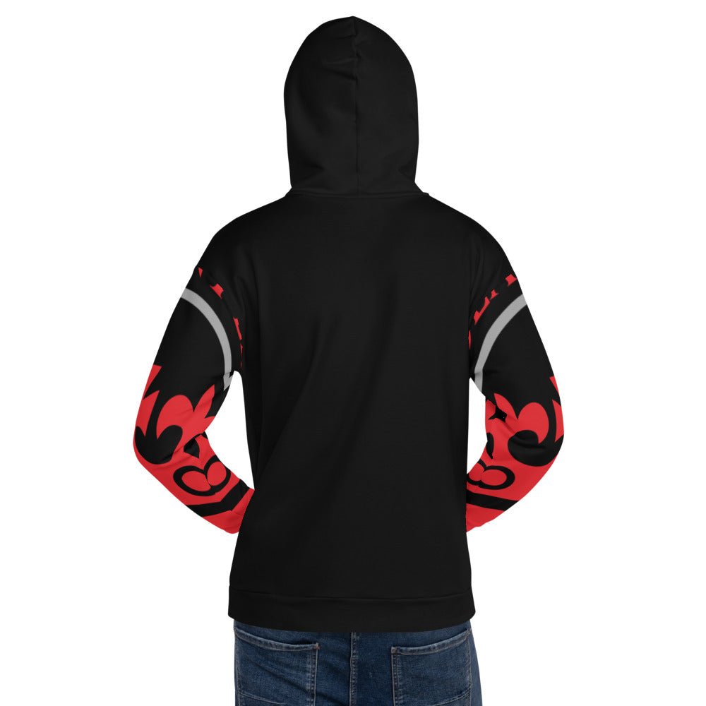Red and Black Pageant Life Certified Unisex Hoodie
