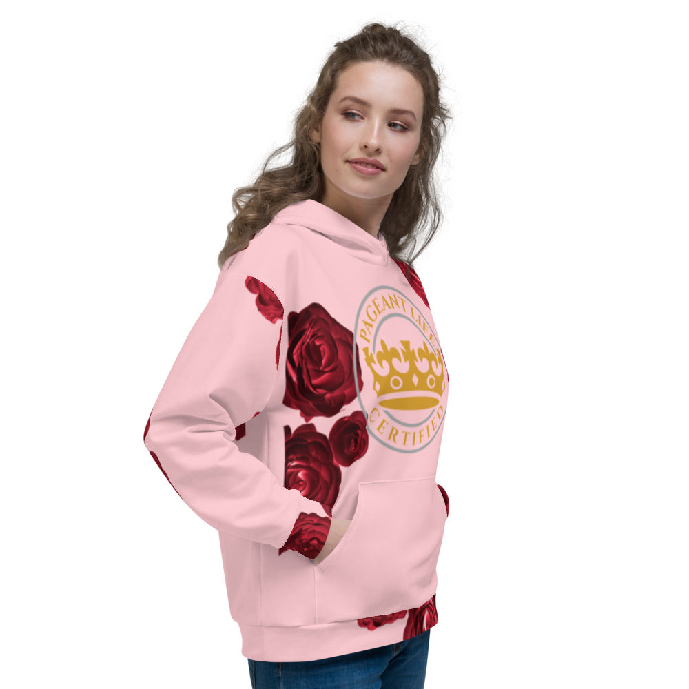 Limited Edition Rose and Gold/ Pink Unisex Hoodie