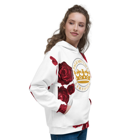Limited Edition Rose and Gold/White Unisex Hoodie