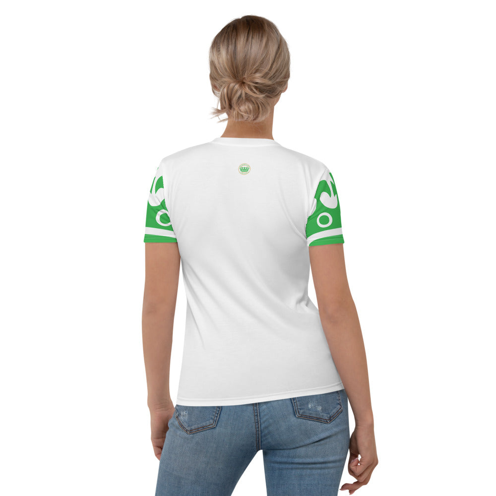 Green and White Pageant Life Certified Women's T-shirt