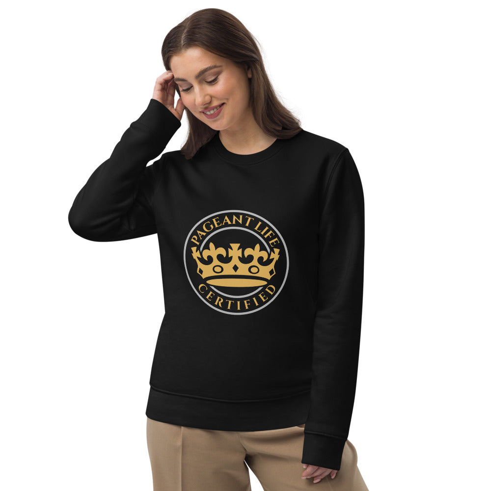 Gold Seal Pageant Life Certified Unisex eco sweatshirt