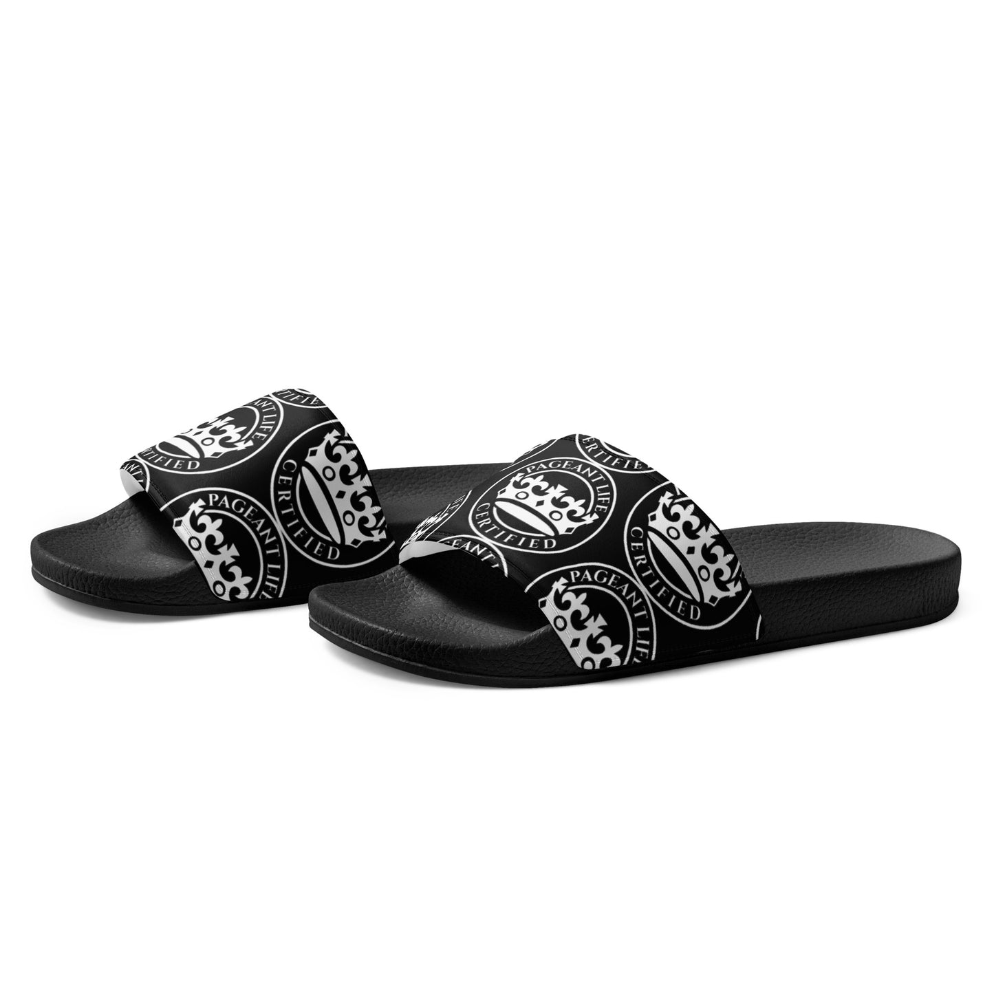Black and White Pageant Life Certified Women's slides