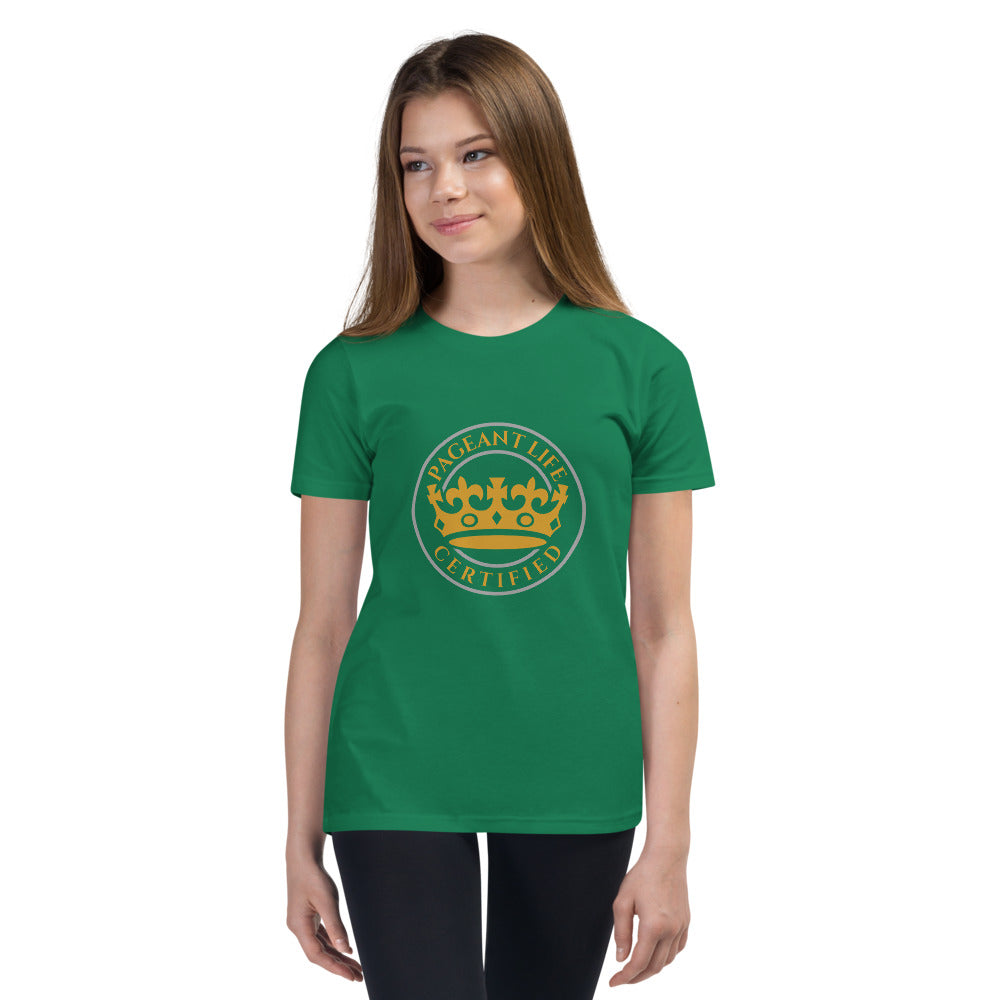 Gold Seal Pageant Life Certified Youth Short Sleeve T-Shirt